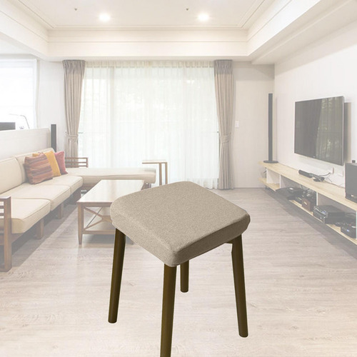 Taburete De Tocador Elástico Funda De Asiento Funda De