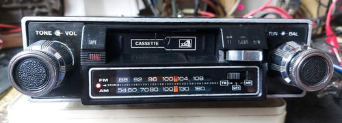 Radio Toca Fitas Tkr Crf150m Original Cara Preta Vw Gm Ford (Usado)