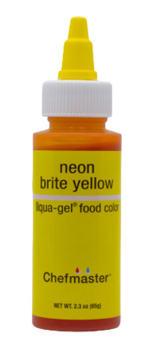 Chefmaster Amarillo Neón / Neon Yellow 2.3 Oz (65g)