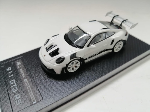 Mj Model Porsche 911 Rs Rwb Escala 1:64 Blanco (Usado)