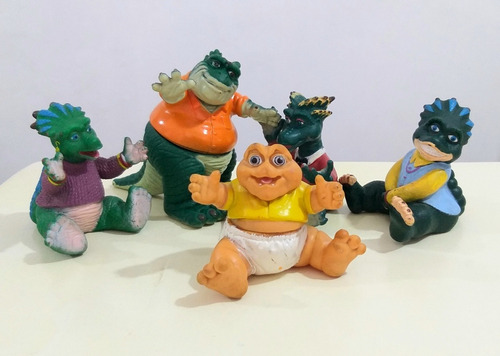 Muñequitos Dinosaurios Familia Sinclair Serie De Tv Años 90