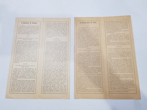 Imagen 3 de 7 de Antiguas Publicidades Teatro Colon 1900 Arg Ópera Mag 58501