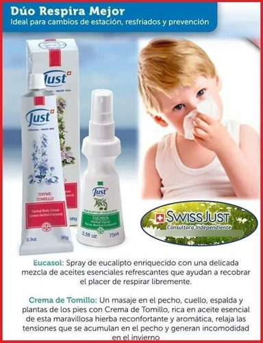 Imagen 2 de 2 de Pack Crema De Tomillo + Eucasol Spray