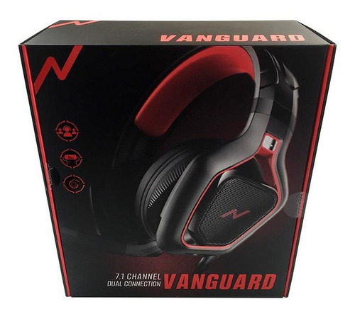 Imagen 6 de 6 de Auriculares Headset Gamer Noga Vanguard Surround 7.1 Led Usb