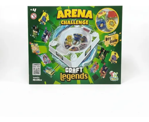Arena Challenge Beyblade Craft Legends Lendas Do Minecraft
