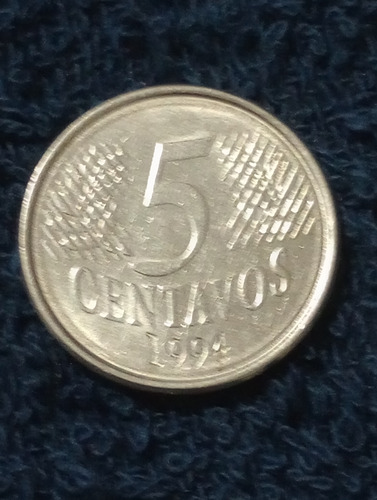 Moeda 5 Centavos 1994 