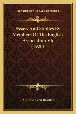 Libro Essays And Studies By Members Of The English Associ...