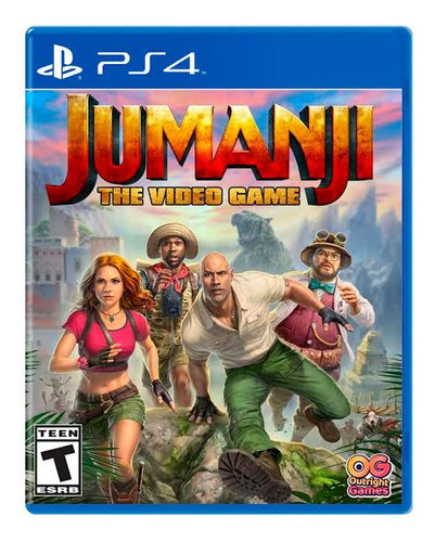 Jogo Jumanji The Vídeo Game Ps4 Mídia Física Legenda Pt-br