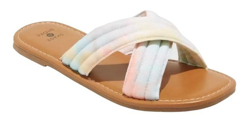 Sandalias Perla Crossband Para Dama - Nuevo