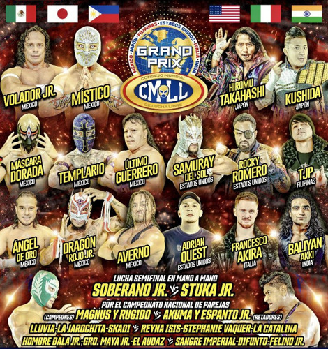 Cmll Lucha Libre 2023 Dvds Grand Prix 23 Mistico (Usado)