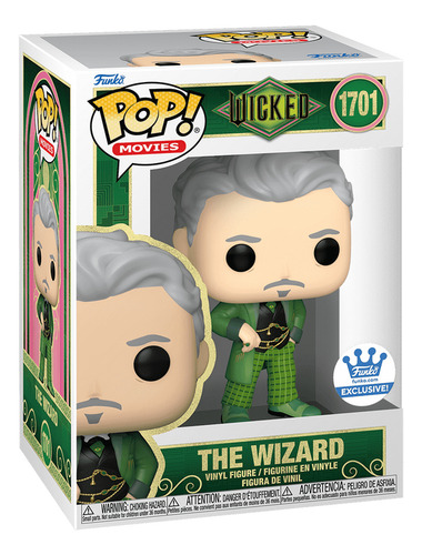 Funko Pop Movies Wicked The Wizard 1701 Funko Shop Exclusive