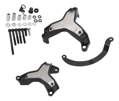 Protectores De Motor De Motocicleta, Protector De Plata