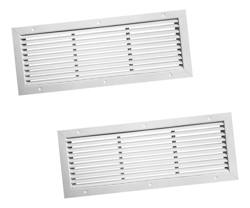  Combo Rejillas De Ventilacion 60x20 Para Puerta