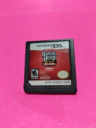 Guitar Hero On Tour Decades  Ds Lite