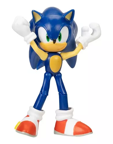 BONECO SONIC Tails Articulado - Candide 3407 - TRENDS Brinquedos