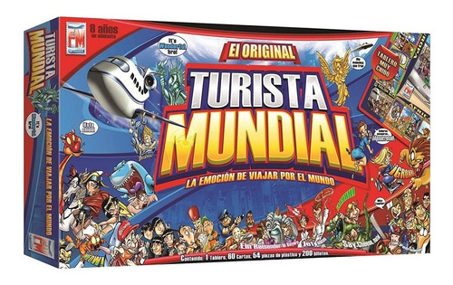 Juego De Mesa Turista Mundial Viaja Por El Mundo