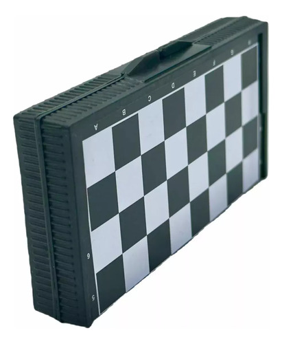 Mini Juego De Ajedrez Magnético En Estuche Tablero Portátil