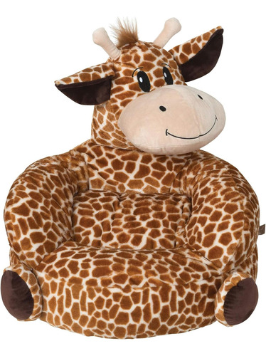 Trend Lab - Silla Infantil De Peluche Con Diseño De Jirafa,