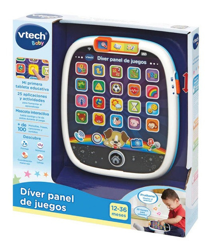 Diver Panel/tablet De Juegos Interactiva Vtech Para Bebes