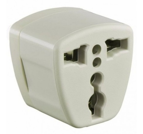 Imagen 3 de 4 de Adaptador Enchufes Universal Viajero Reforzado X Mayor X 10unidades, Mania-electronic
