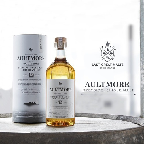 Whisky Aultmore 12 Años Speyside Single Malt 750ml Estuche