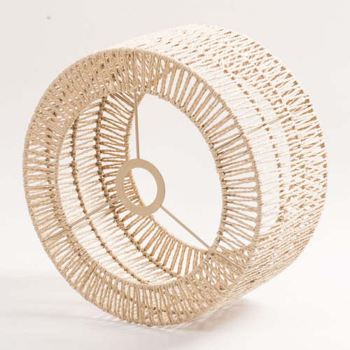 Pantalla De Fibra Natural Para Decoración Rústica Del