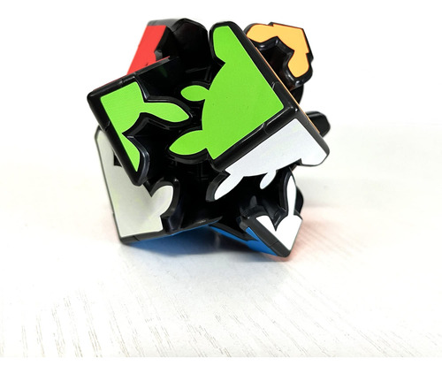 Cubo De Engranajes 2x2 Gear Magic Cube Speed Cube Puzzle Color De La Estructura