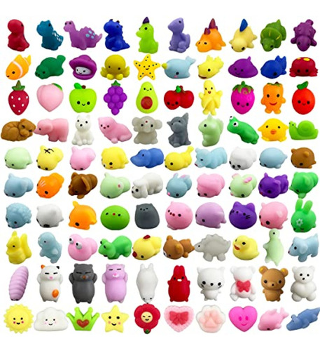 Squishy Vg Anti Stress Anditoy 100 Pcs Mochi Squishy Toys Ka