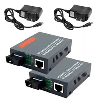 Comprar Convertidores Fibra Óptica Gigabit 10\u002F100\u002F1000 Ethernet 1par