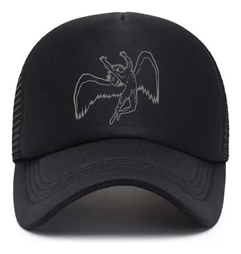 Gorra Trucker Rocker Led Zeppelin Falling Angel Classic 70s