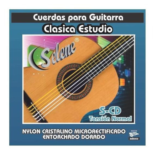 Jgo De Cuerdas Nylon Cristal Selene S-cd S-cd