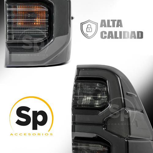 Imagen 7 de 9 de Par Calaveras Traseras Oe Toyota Hilux Adventure 2017 Ahumad