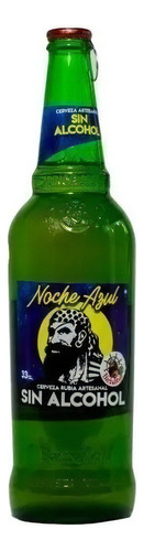 Cerveza Barba Roja Noche Azul Sin Alcohol 330ml Artesanal Barba Roja Rubia - Lupulos, malta - Botella - Unidad - 1 - 330 mL