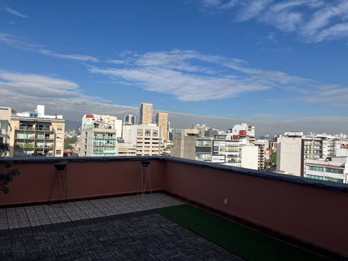 Departamento En Renta En Polanco Amueblado Con Terraza