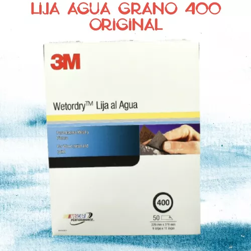 Lija agua marca 3M grano 400