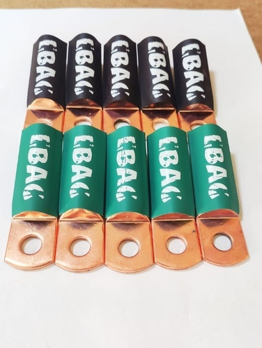Imagen 5 de 8 de Terminales Ojillo 100% Cobre Calibre 0 Oversized Ebac 20pz.