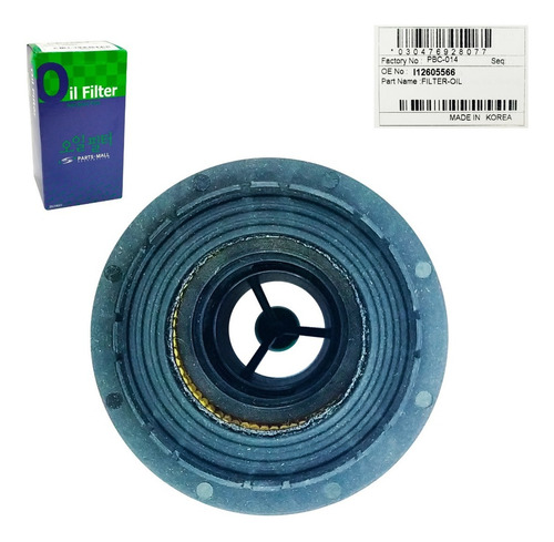 Imagen 4 de 7 de Filtro Aceite Chevrolet Orlando 2.4 Astra 2.2 Original