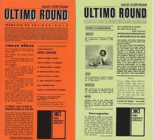 Ultimo Round, De Julio Cortázar. Editorial Siglo Xxi, Edición 1 En Español
