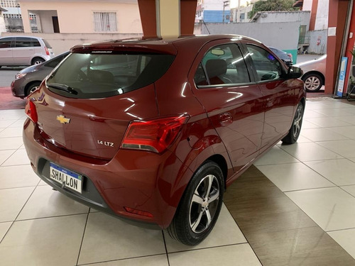 Imagem 12 de 12 de Chevrolet Onix 1.4 Ltz 5p 2018/2019 Vermelho