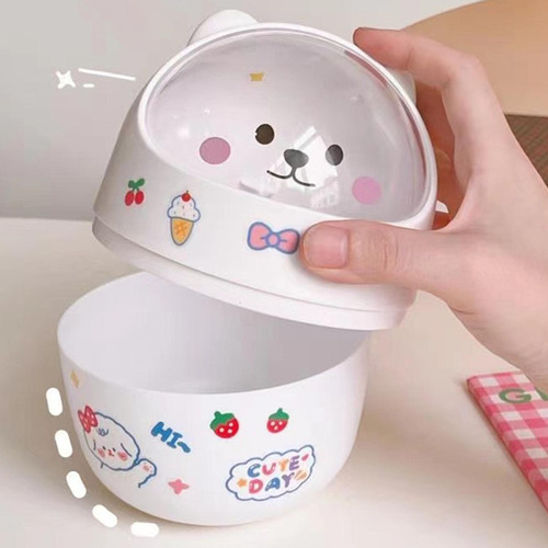 6 Mini Bote De Basura De Escritorio: Solución De 6 Piezas