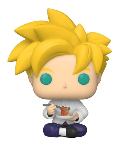 Funko Pop! Dragon Ball Z Gohan Super Saiyan 951 Comiendo