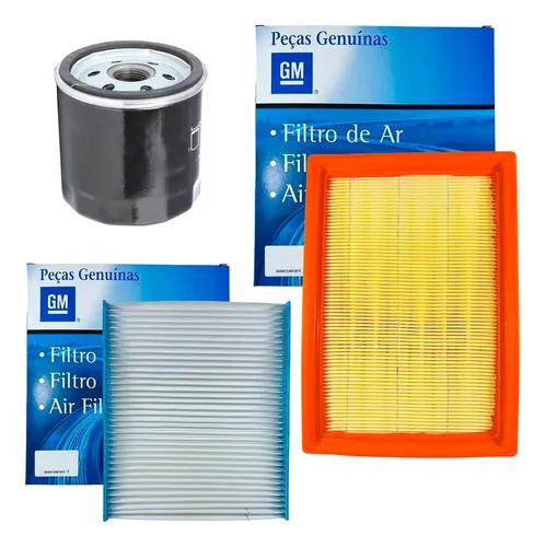 Kit Filtro Aceite Aire Habitaculo Onix 1.4 Joy 2021 2022