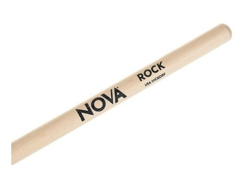 Imagen 2 de 4 de Baquetas Nova Punta Madera Hickory (by Vic Firth) - Rock