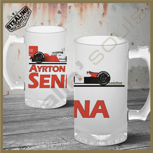 Chopp Esmerilado Cerveza - Formula 1 #637 | F1 Ayrton Senna