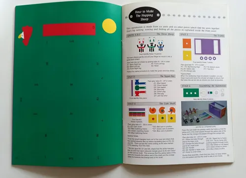 Libro Recortable Para Fabricar Autómatas De Papel