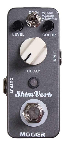 Pedal Reverb Digital Mooer Shimverb Mrv1 9v 128ma Mrv 1