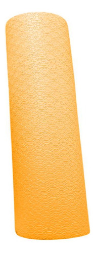 Tapete Yoga Pilates Fitness Ejercicio 8 Mm Yesh Market Color Amarillo-mango