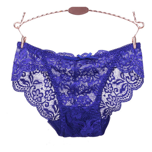 Braguitas De Encaje Con Lazo Para Mujer, Cintura Baja, Tanga