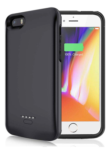 Lalks Funda Bateria Para iPhone 5 5s Carga Portatil Mejorada