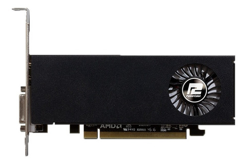 Placa De Video Powercolor Rx550 Low Profile 4gb Gddr5